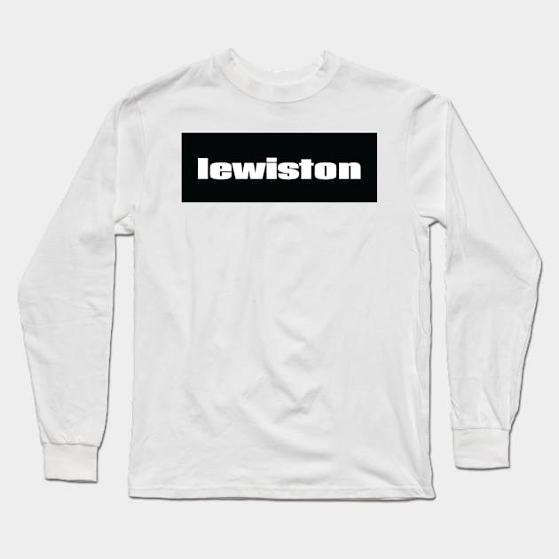 Lewiston Long Sleeve T-Shirt by ProjectX23Red